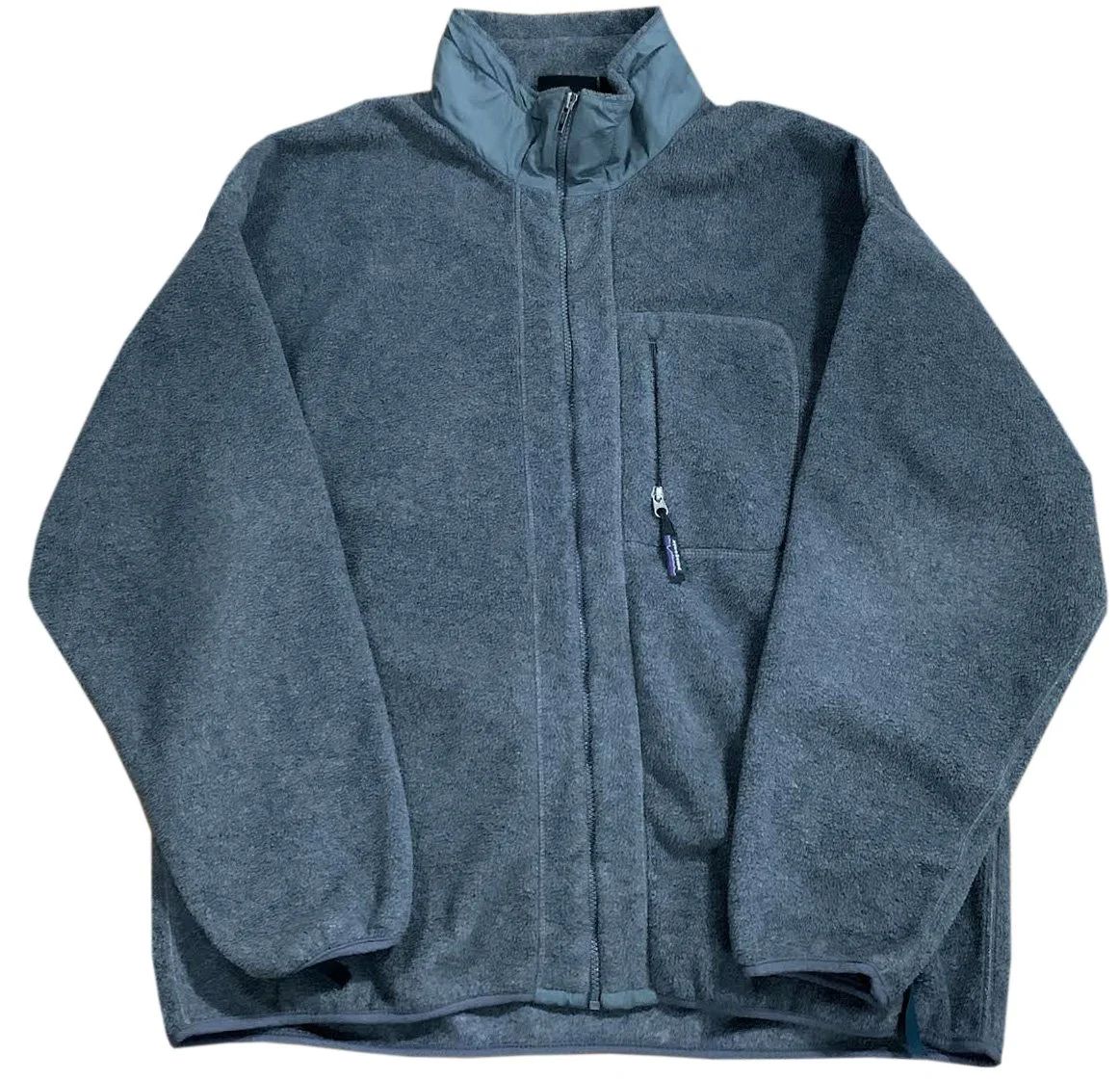 Vintage Patagonia Synchilla Grey Fleece Jacket 
